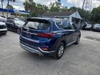 2020 Hyundai Santa Fe Se Синий vin: 5NMS23AD4LH175264