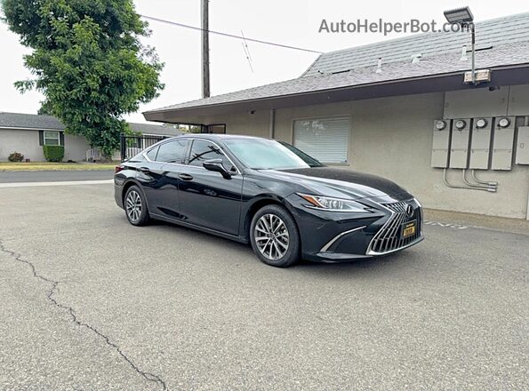 58ADA1C12PU028205 2023 LEXUS ES Черный Передняя левая четверть