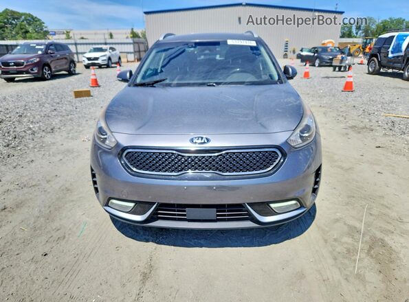 KNDCE3LC3H5090507 2017 KIA NIRO Серый Вид сзади