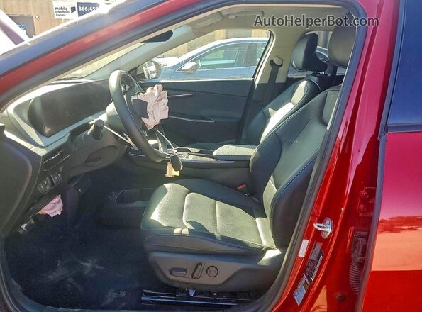 KNDC34LA6R5614289 2024 KIA EV6 Красный Вид панели приборов