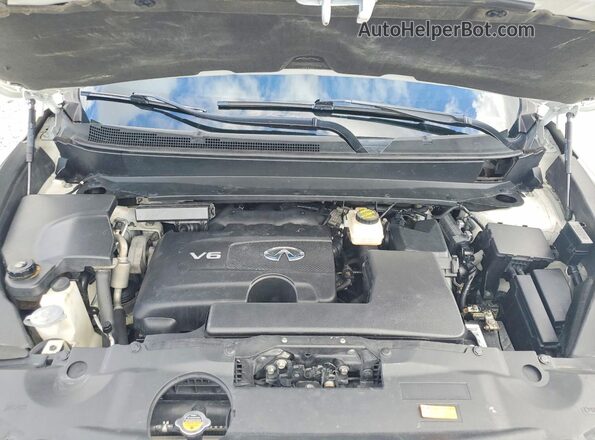 5N1DL0MM0KC533792 2019 INFINITI QX60 White VIN կոդի պիտակի տեսք