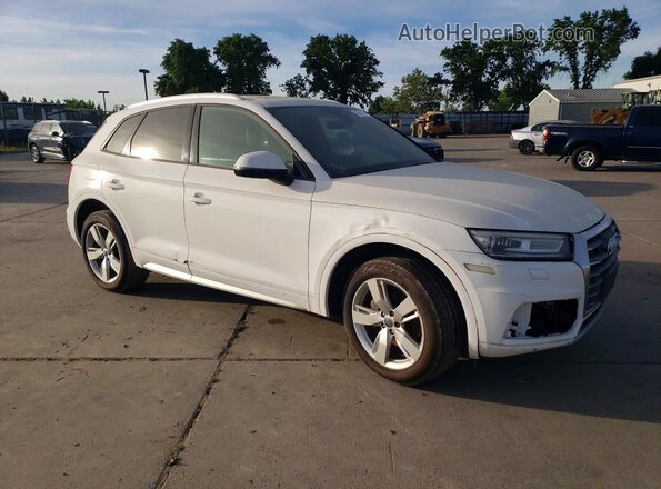 WA1ANAFY5J2150520 2018 AUDI Q5 Белый Вид спереди