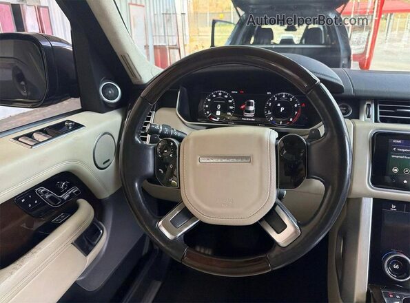 SALGS5RE2JA382234 2018 LAND ROVER RANGE Черный Вид подкапотного пространства