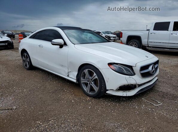 WDD1J6FB1JF020002 2018 MERCEDES-BENZ E-CLASS White Vista frontal
