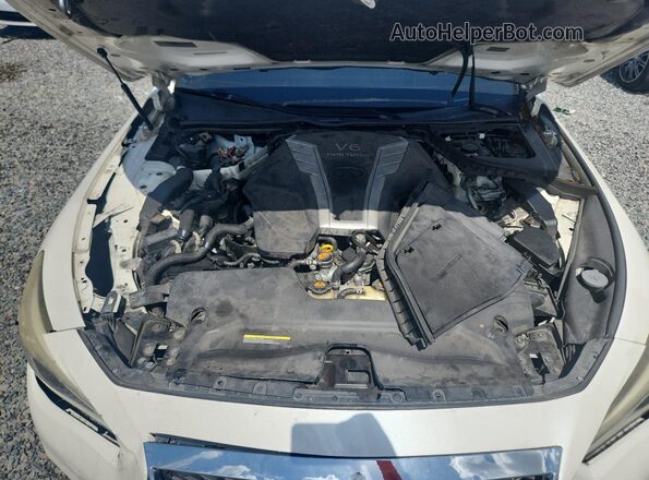 JN1EV7AP7JM359354 2018 INFINITI Q50 Белый Вид подкапотного пространства