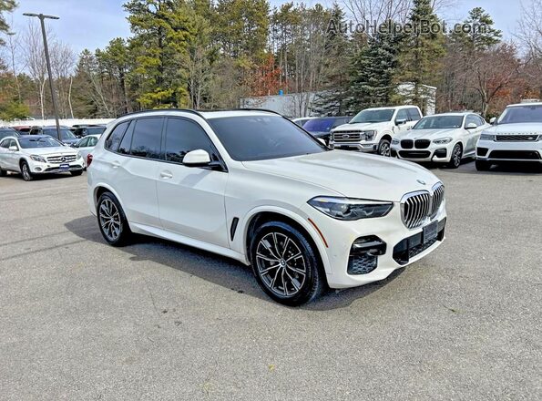 5UXCR6C07LLL75726 2020 BMW X5 Белый Задняя левая четверть