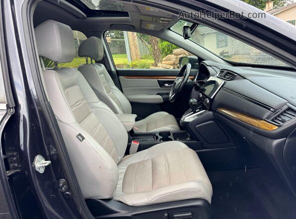 2HKRW2H8XJH603991 2018 HONDA CRV Серый Вид сзади