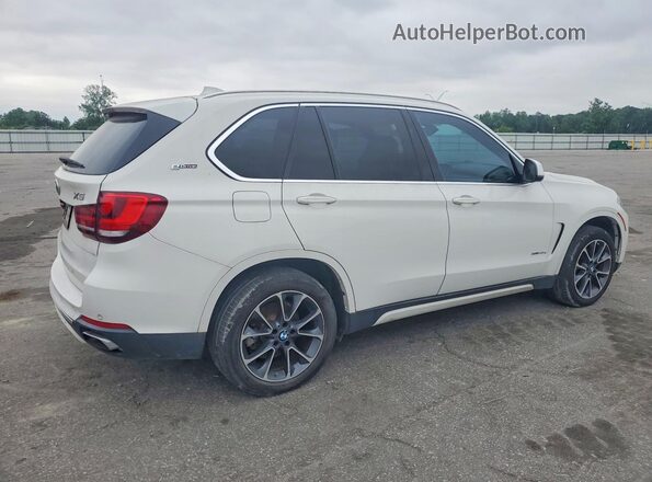 5UXKT0C32H0S81069 2017 BMW X5 Белый Передняя правая четверть