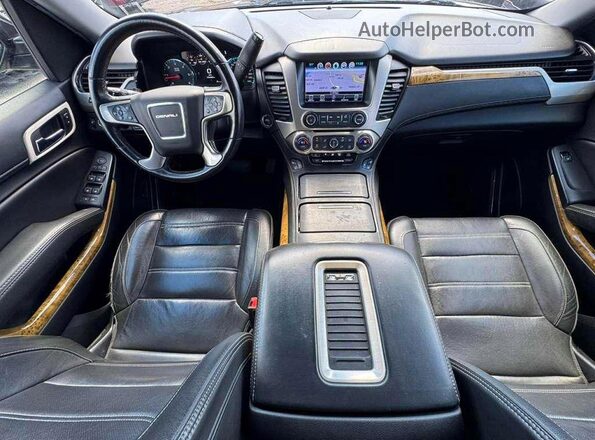 1GKS2CKJ1HR262907 2017 GMC YUKON Черный Вид задних сидений