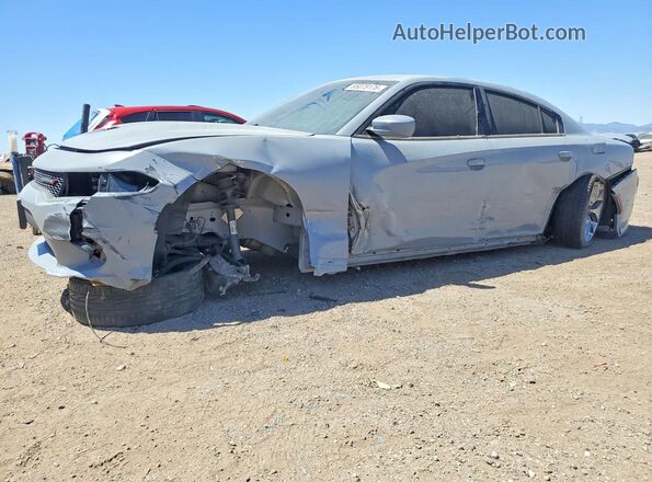 2C3CDXHG4MH548956 2021 DODGE CHARGER Gray წინა მარცხენა ხედი სამი მეოთხედიდან