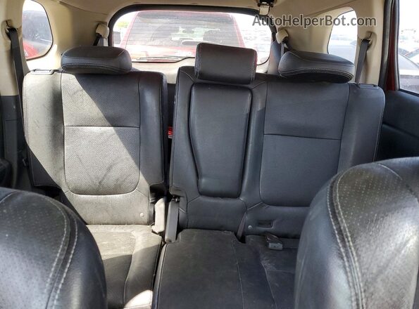 JA4AZ3A35GZ059274 2016 MITSUBISHI OUTLANDER Красный Вид задней части салона