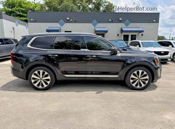 5XYP64HC4NG204790 2022 KIA TELLURIDE Black სალონის 360-გრადუსიანი ხედი