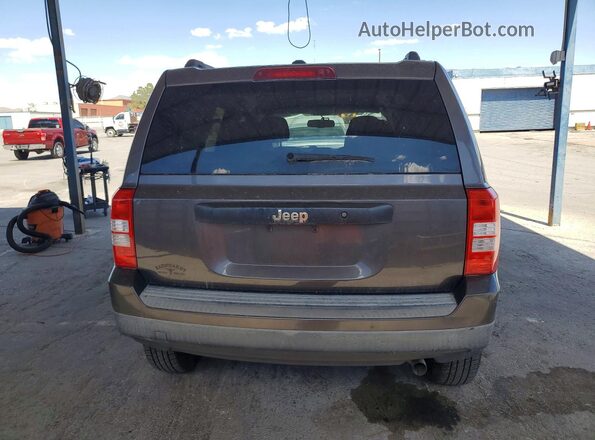 1C4NJPBA1GD622286 2016 JEEP PATRIOT Gray წინა სალონის ხედი