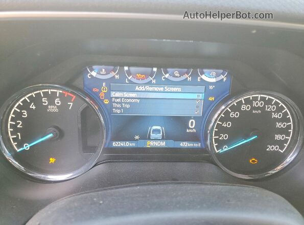 1FTFW1ED4PFA67539 2023 FORD F150 Серый Вид щитка приборов