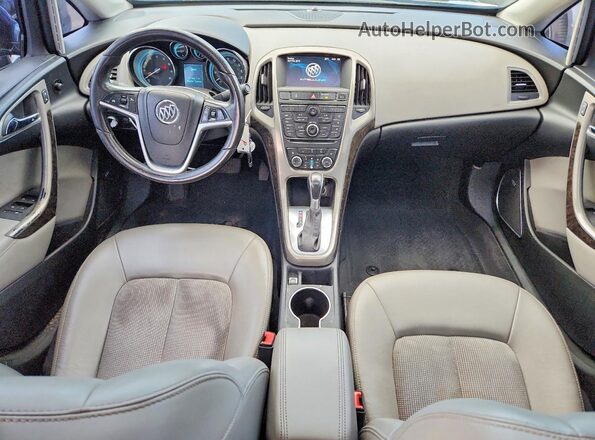1G4PW5SK4G4181756 2016 BUICK VERANO Синий Вид щитка приборов