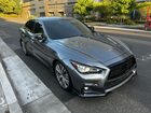 2018 Infiniti Q50 3.0t Sport Угольный vin: JN1EV7AP7JM362593