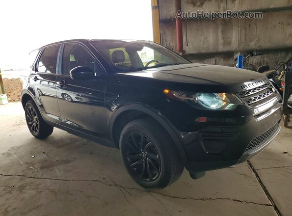 SALCP2FX9KH808305 2019 LAND ROVER DISCOVERY Black წინა ხედი