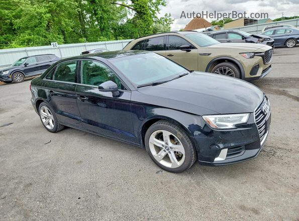 WAUAUGFF6J1045871 2018 AUDI A3 Черный Вид спереди