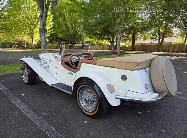 CA500664 1929 MERCEDES-BENZ GAZELLE White Front right