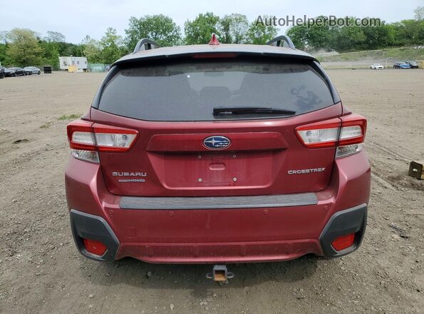 JF2GTAMC7K8275029 2019 SUBARU CROSSTREK Red Սալոնի դիմացի տեսք