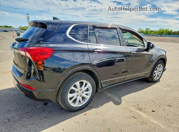 LRBFXBSA3KD009504 2019 BUICK ENVISION Черный Передняя правая четверть