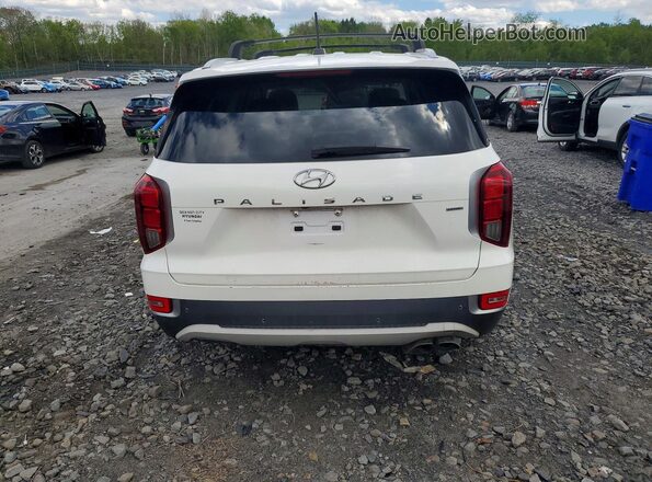 KM8R4DHE0LU135104 2020 HYUNDAI PALISADE White Вид салону спереду