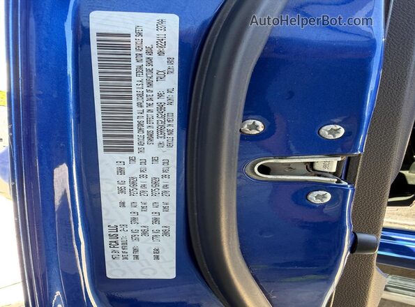 3C6RR6KG2JG249849 2018 RAM 1500 Синий 