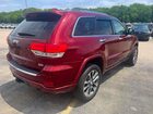 2017 Jeep Grand Cherokee Overland Burgundy vin: 1C4RJFCG0HC837437