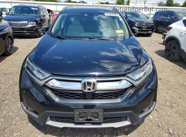 7FARW2H96JE024346 2018 HONDA CR-V Черный Вид сзади