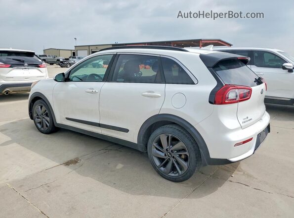 KNDCC3LC4H5063659 2017 KIA NIRO Белый Задняя правая четверть