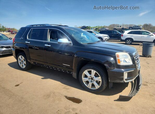 2GKFLUE32H6334372 2017 GMC TERRAIN Черный Вид спереди