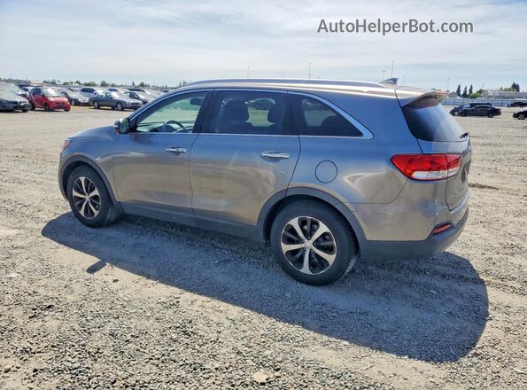 5XYPH4A51GG128826 2016 KIA SORENTO Серый Задняя правая четверть