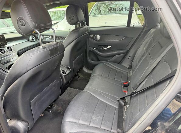 WDC0G4KB9JV026466 2018 MERCEDES-BENZ GLC-CLASS Черный Вид салона спереди