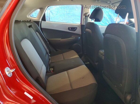 KM8K12AA4KU342809 2019 HYUNDAI KONA Красный Вид задней части салона