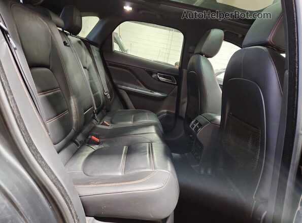 SADCK2BV4HA068002 2017 JAGUAR F-PACE Black Vista del compartimento del motor