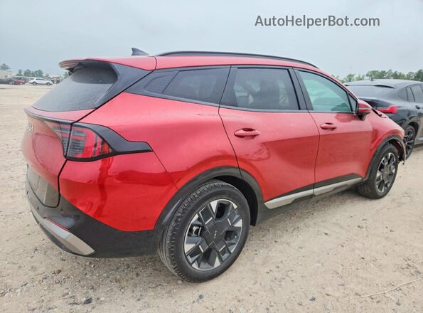 5XYK53DF8TG335869 2026 KIA SPORTAGE Бордовый Передняя правая четверть