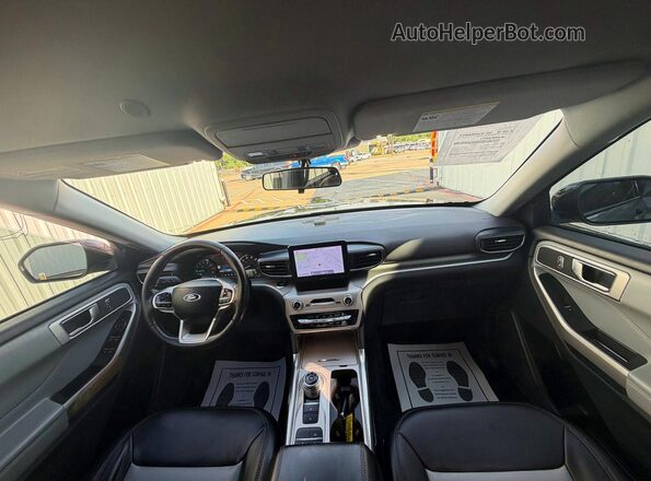 1FMSK7DH4NGB71114 2022 FORD EXPLORER Серый Вид задних сидений