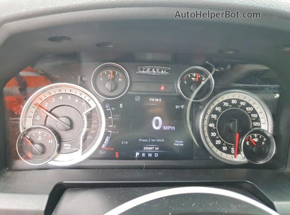1C6RR6LT7GS201602 2016 RAM 1500 Blue Rear seats view