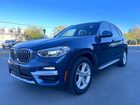 2021 Bmw X3 Xdrive30e Синий vin: 5UXTS1C08M9F18949