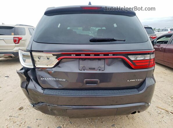 1C4RDHDG8GC402942 2016 DODGE DURANGO Серый Вид салона спереди