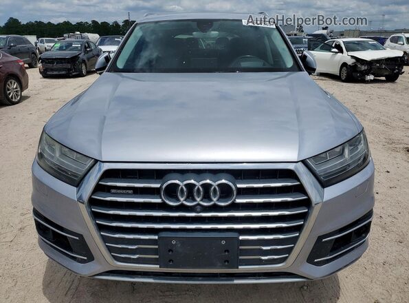 WA1VAAF70HD000883 2017 AUDI Q7 Серебряный Вид сзади