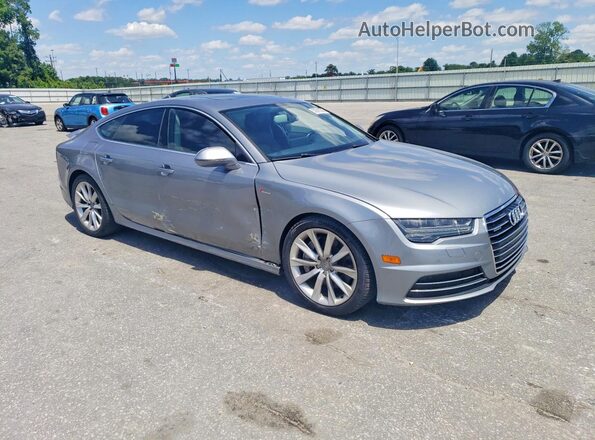 WAUWGAFC7GN005591 2016 AUDI A7 Серебряный Вид спереди