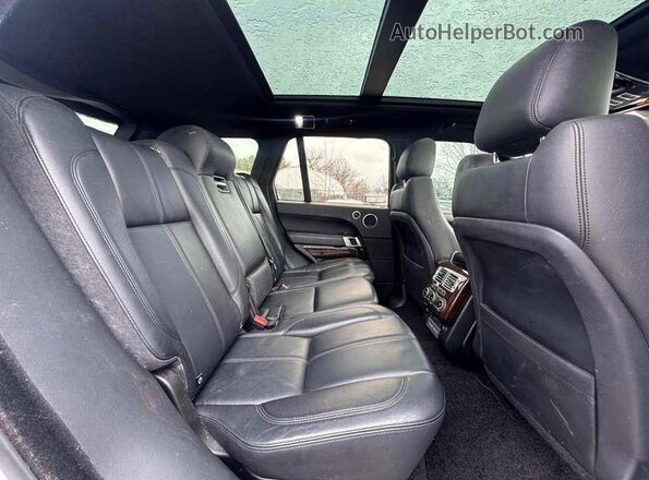 SALGR2FK6HA329227 2017 LAND ROVER RANGE ROVER Белый Вид сзади