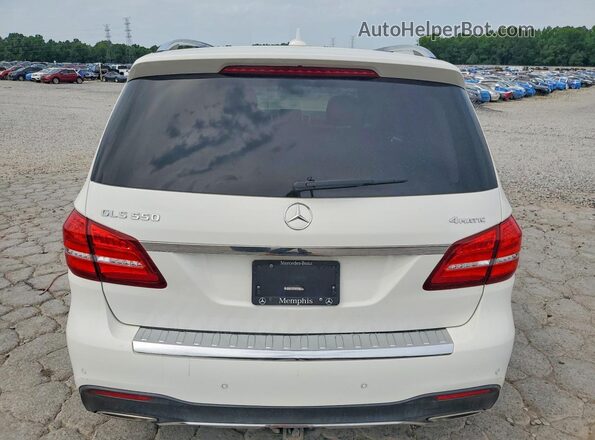 4JGDF7DE9HA890384 2017 MERCEDES-BENZ GLS White Widok wnętrza z przodu