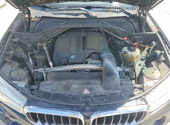 5UXKR0C59G0P29614 2016 BMW X5 Черный Вид подкапотного пространства