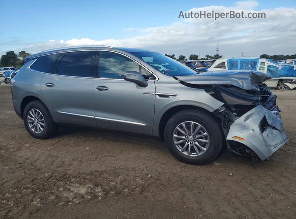 5GAEVAKWXPJ259390 2023 BUICK ENCLAVE Серебряный Вид спереди