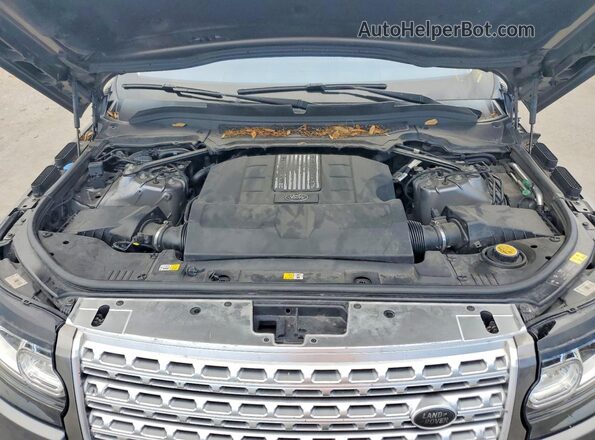 SALGS2FV8HA325405 2017 LAND ROVER RANGE Серый Вид подкапотного пространства