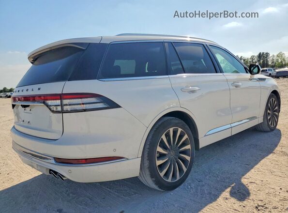 5LMYJ9YY7LGL15526 2020 LINCOLN AVIATOR Белый Передняя правая четверть