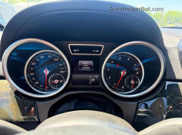 4JGDF6EE9HA837080 2017 MERCEDES-BENZ GLS-CLASS Черный Вид щитка приборов