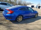 2017 Honda Civic Lx Blue vin: 2HGFC2E51HH014533
